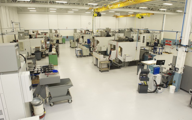 Marten Machining manufacturing facility and equipment