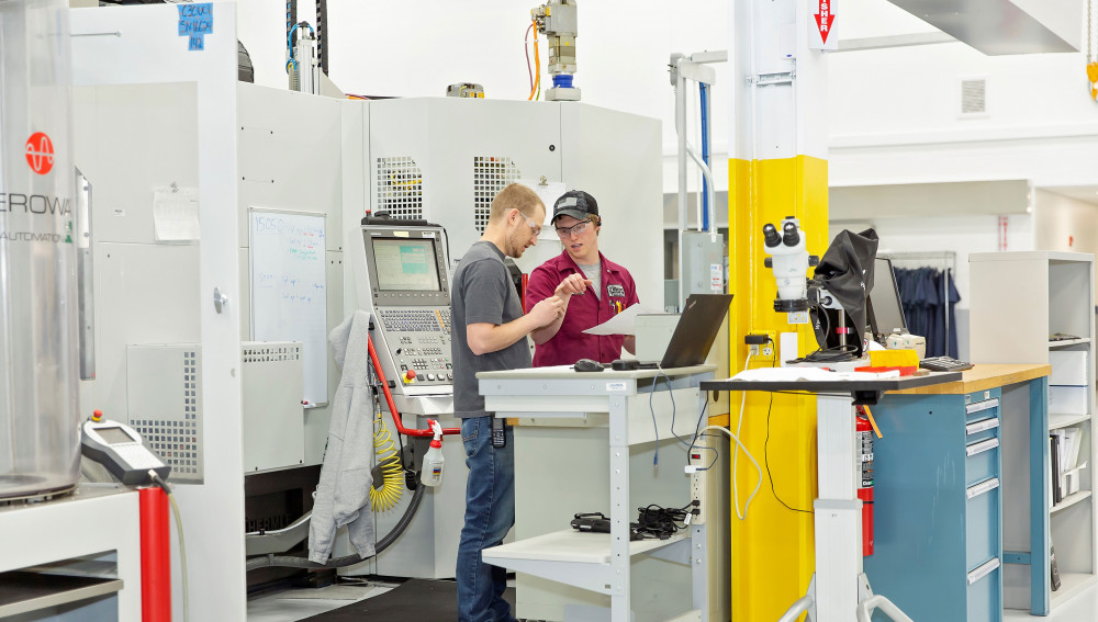 Employees working at Marten Machining